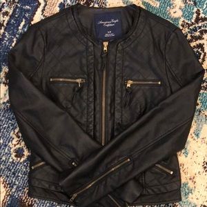 American Eagle Outfitters Faux Leather Jacket